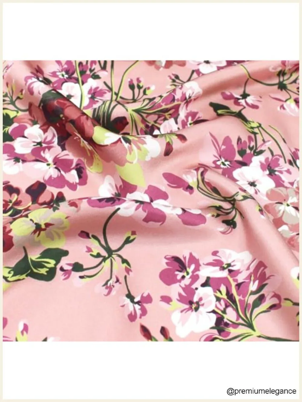 100% Mulberry Silk Square Scarf 25.6